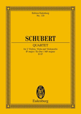 Quartet Eb major in E flat major - Full Score