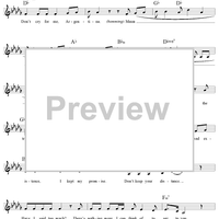 Don't Cry For Me Argentina