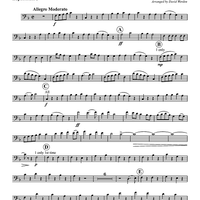 March from "Second Suite in F for Military Band" - Euphonium 3 BC/TC