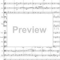 Triple Concerto in A Minor, Movement 3 (BWV1044) - Score