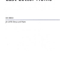 Last Letter Home - Score