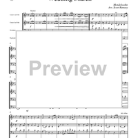 Wedding March - Score