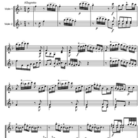 Sonata Op. 5 No. 1 - Score