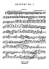 Quintet No. 2 - Op. 111 - Violin 1