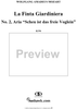 La Finta Giardiniera, Act 1, No. 2 "Scheu ist das freie Vöglein" (Aria) - Full Score