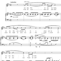 Eight Lieder, op. 10, no. 3: Nacht
