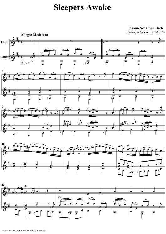 Cantata No. 140, No. 1: Sleepers Awake