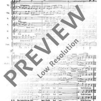 Cantata No. 6 (Feria 2 Paschatos) - Full Score