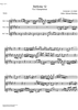 Three Part Sinfonia No.12 BWV 798 A Major - Score