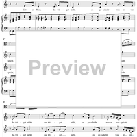 "Gottes Wort", Duet, No. 3 from Cantata No. 167: "Ihr Menschen, rühmet Gottes Liebe" - Piano Score