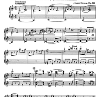 Rosen Aus Dem Süden Op.388 - Piano 1