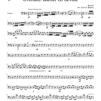 Overture: Barber of Seville - Trombone