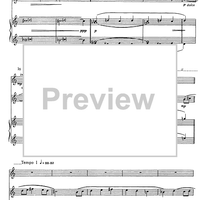 Tre odi saffiche - Score