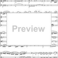 String Quartet No. 19, Movement 1 - Score