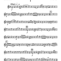 3 Bagatelles - Clarinet in Bb