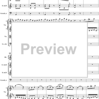 Overture from "Lucio Silla" - Full Score