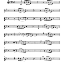 Nocturne et Danse Op.58 No. 2 - Violin 1