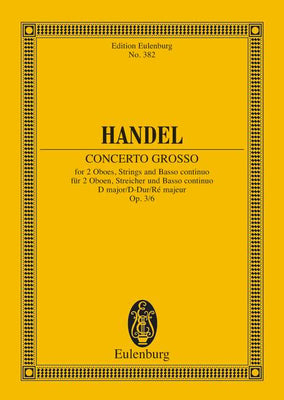 Concerto grosso D major - Full Score