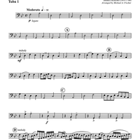 Canon - For Tuba-Euphonium Quartet - Tuba 1