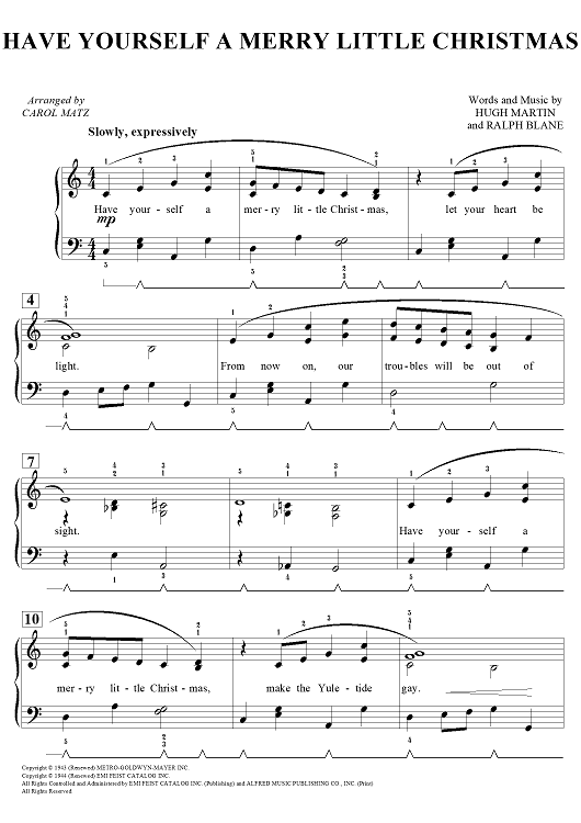 Have Yourself a Merry Little Christmas