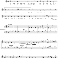 Chorale Preludes, Part II, Vom Worte Gottes und der christlichen Kirche, 21. Ach Gott, vom Himmel sieh darein (Psalm 12)