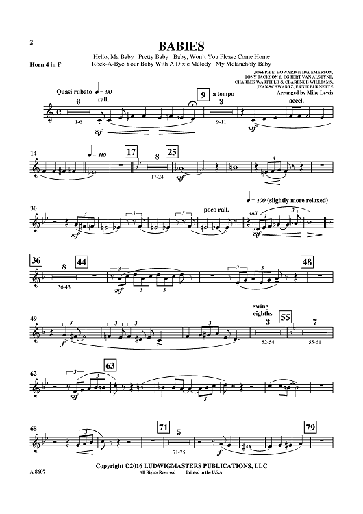 Babies - Horn 4 in F