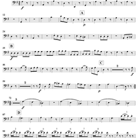 String Quartet No. 3 in G Major, K156 - Cello