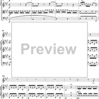 "Erwache, erwache", No. 3 from "Die Schuldigkeit des ersten Gebotes", K35 - Full Score