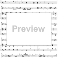 Flute Sonata in G Minor, Op. 2, No. 6 - Piano Score