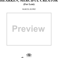 Hearken, Merciful Creator, from Sixteen Chorales "Le Tombeau de Titelouze", Op. 38, No. 4