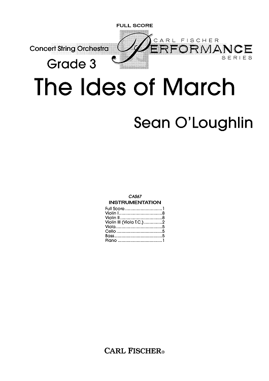 The Ides of March - Score