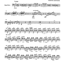 Va Pensiero from the opera Nabucco - Electric Bass