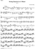 String Quartet in A Minor, Op. 70 - Violin 2