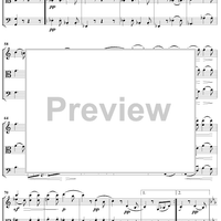 String Trio No. 4 in C Minor  Op. 9, No. 3 - Score