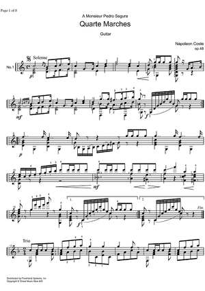 Quarte Marches Op.48