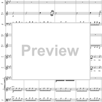 Wo die Unschuld Blumen streute, No. 4 from "König Stephan", Op. 117 - Full Score