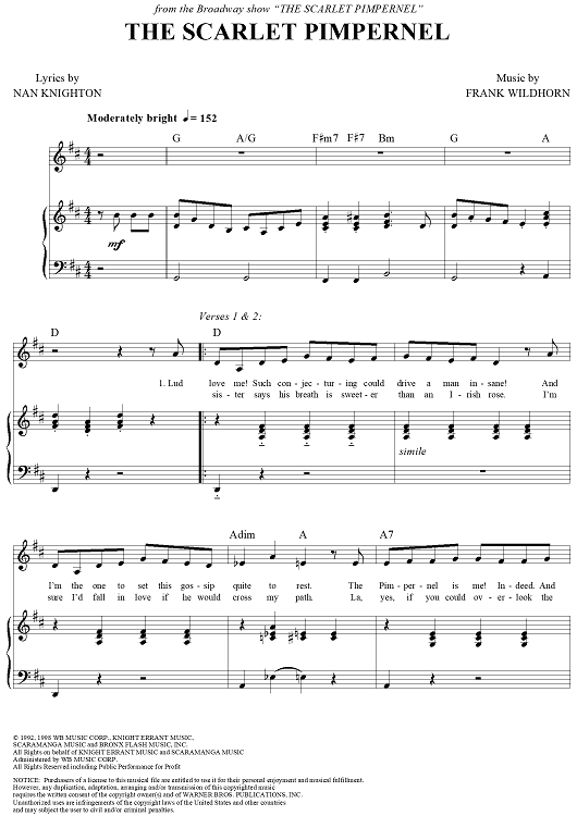 The Scarlet Pimpernel