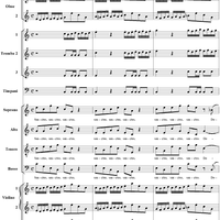 "Sanctus" in C Major (BWV237) - Full Score