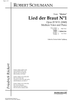 Lied der Braut No. 1 Op.25 No.11