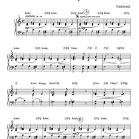 God Rest Ye Merry Gentlemen - Keyboard or Guitar