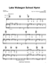 Lake Wobegon School Hymn