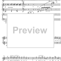 Canto dell'erba secca - Score