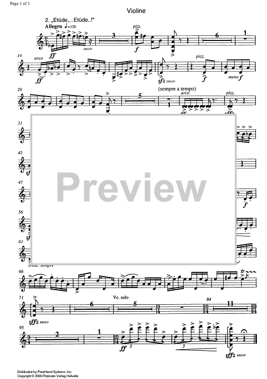 2 Etude;...etude..! - Violin
