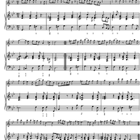 Sonata g minor - Score