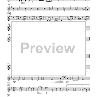 Le Tombeau de Couperin for Oboe and String Quartet - Violin 2