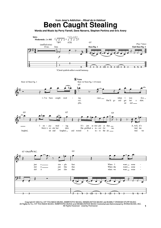 Been Caught Stealing