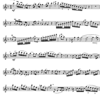 Sonata No. 8 F Major KV13 - Flute