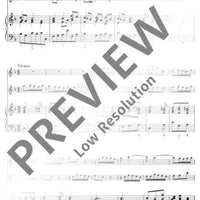 Trio Sonata d minor - Score and Parts