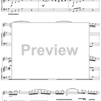 Flute Concerto in G Major, Allegro - Piano