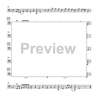 Quintet in the Key of Flexible (TWV 44:11) - Cello 2/Bass